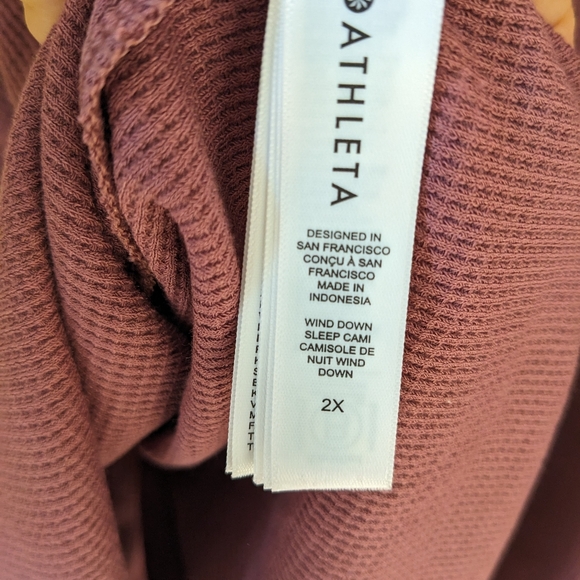 Athleta wind down Sleep Tank size XXL - Picture 5 of 5